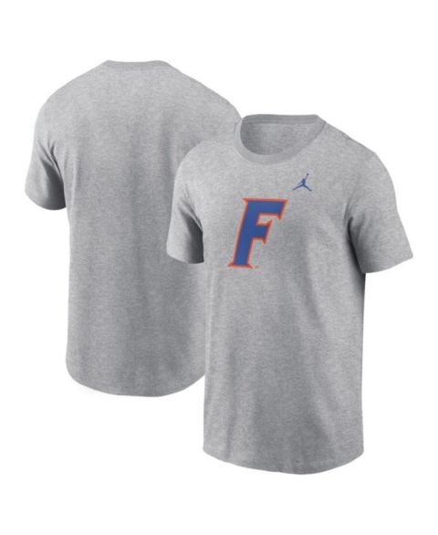 Мужская футболка Jordan Florida Gators Primetime Legend Alternate Logo, цвет: Меланжевый серый