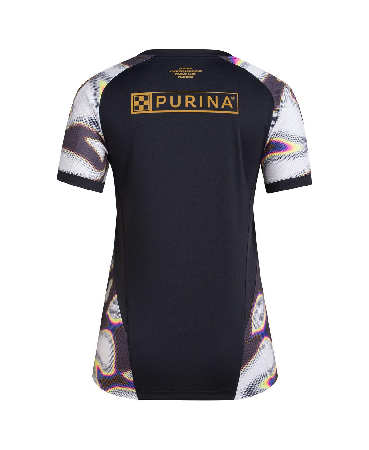 Adidas Women'sSt. Louis City Sc 2024 Pride Pre-Match Top - Black
