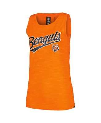Women's Orange Cincinnati Bengals Space Dye Active Tank Top