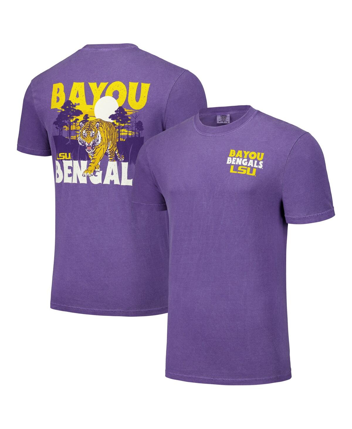 Men's and Women's Purple Lsu Tigers Hyper Local Bayou Bengals T-Shirt - Purple