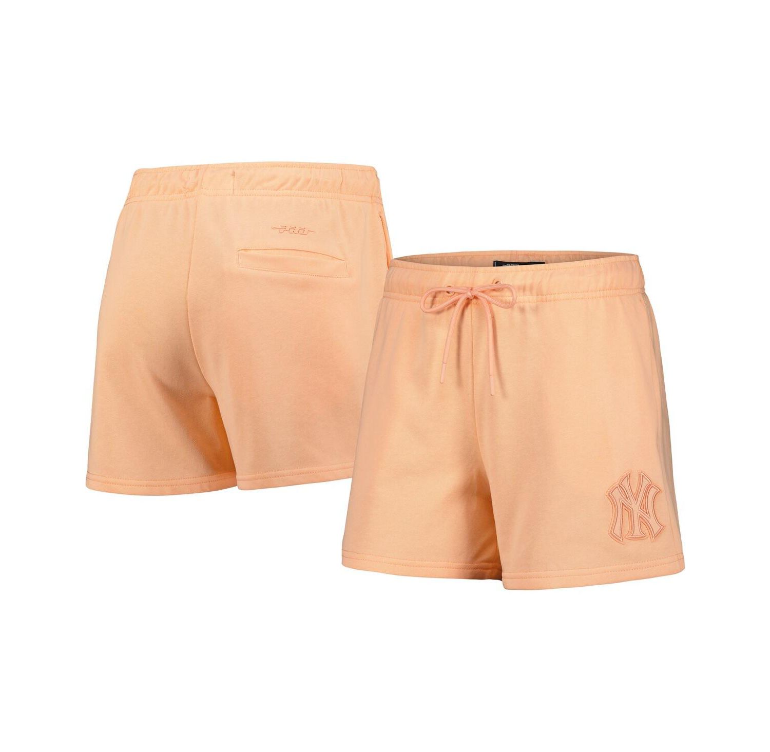 Women's Orange New York Yankees Neutral Fleece Shorts