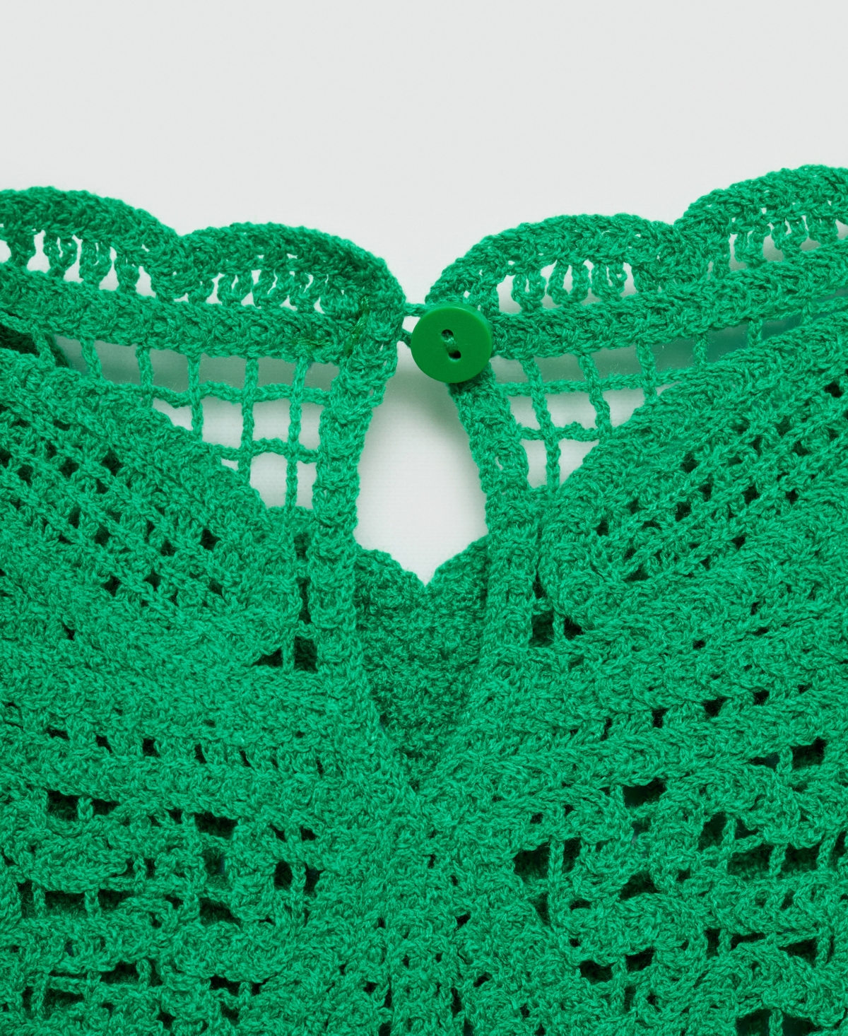 Mango Women's Crochet Short Dress