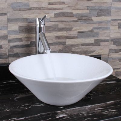 Streamdale Stylish Ceramic Above-Counter Bathroom Sink