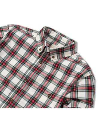 Mens' Organic Cotton Long Sleeve Stretch Poplin Button Down Shirt