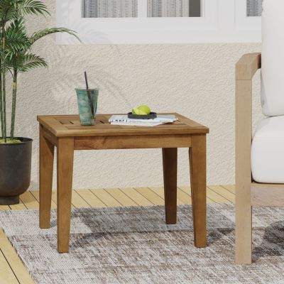 Streamdale Hampton Wood Outdoor Side Table