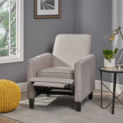 Elegant Floral Push Back Recliner For Comfort And Style