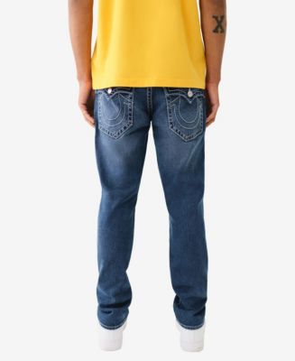 True Religion Men's Geno Big T Flap Slim Jeans - Macy's
