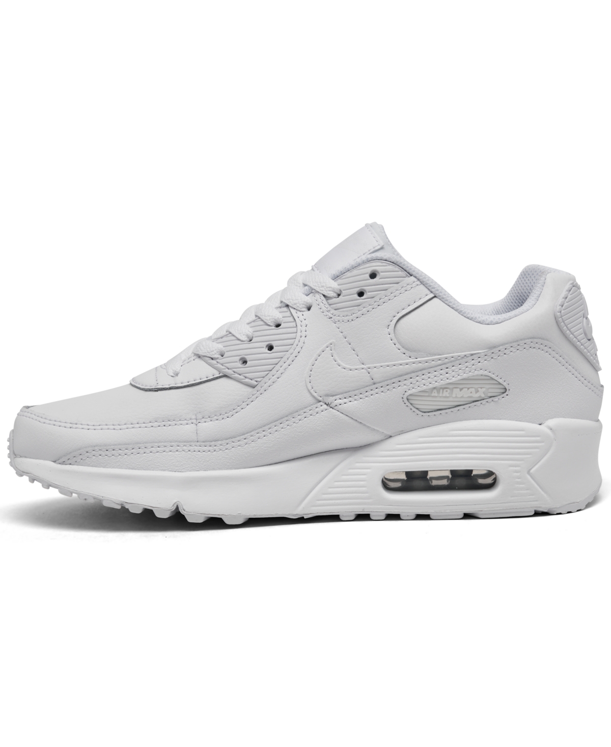 Nike Big Kids Air Max 90 Ltr Casual Sneakers from Finish Line -Silver