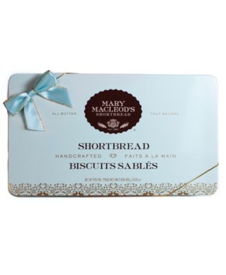 Mary Macleod's Variety Signature Cookie Tin Shortbread Cookies Gift, 24 Cookies Total