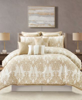 Dilona Scroll 9-Pc. Comforter Set, King