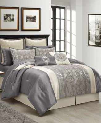 Arabesque 12-Pc. Comforter Set, Queen