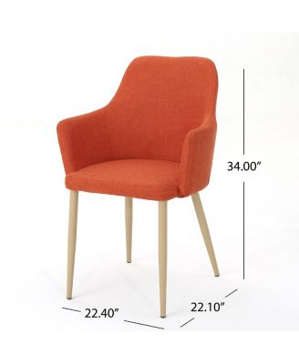 Streamdale Modern Twist Dining Chair With Contoured Comfort