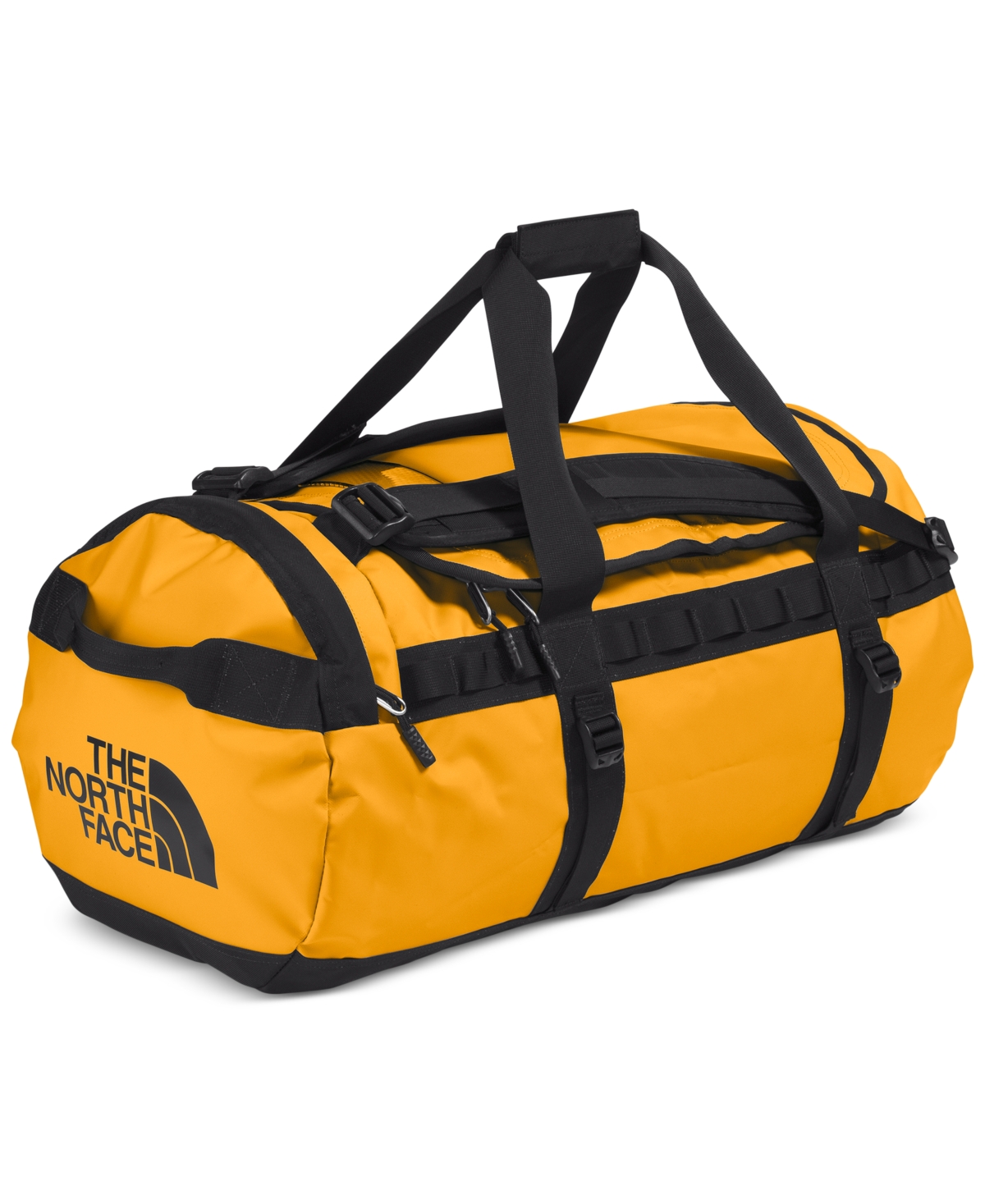 The North Face Base Camp Logo Convertible Duffel Bag -tnf Black-npf