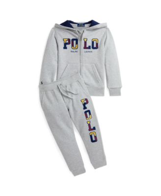 Polo ralph lauren hoodie and jogger set best sale