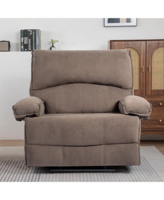  Oversized Push-Back Recliner with Super Soft Fleece