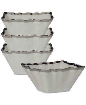 Regency Square Snack Bowls, Set of 4