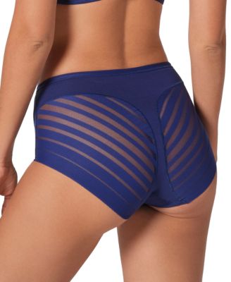 Women's Lace Stripe Undetectable Classic Shaper Panty 012903