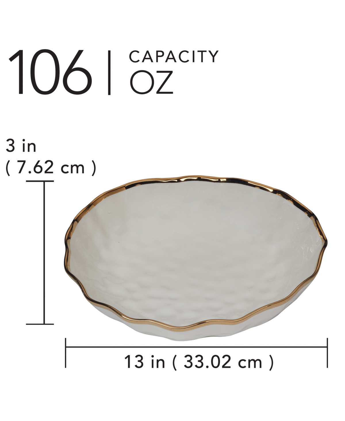 Certified International Regency Serving Bowl In Silver