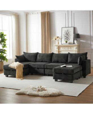  Flexible Modular Sectional Sofa with Storage