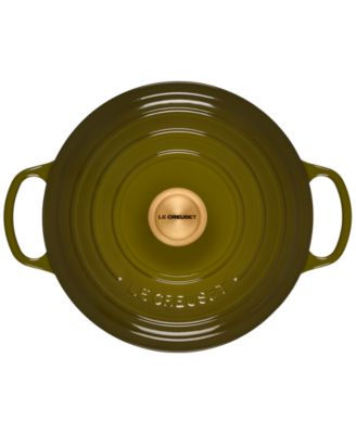 Signature Enameled Cast Iron 5.5 Qt. Round Dutch Oven