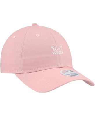 Women's Pink USWNT Throwback 9TWENTY Adjustable Hat