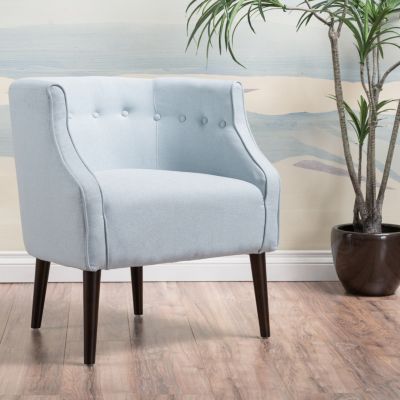 Streamdale Plush Barrel Chair Comfort And Style For Relaxation