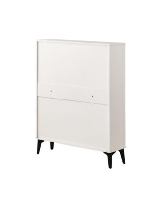 Modern Tipping Bucket Shoe Cabinet with Ample Storage