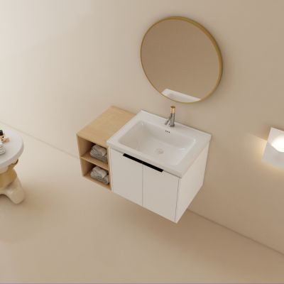 36" Wall-Mount Vanity with Soft-Close