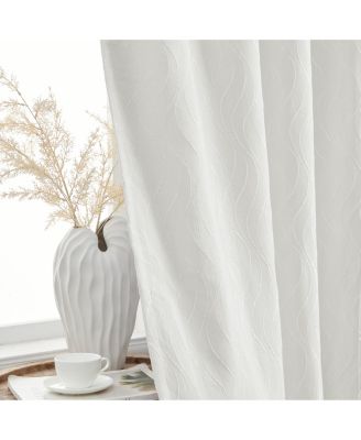 Camden Fashion 100% Blackout 2 Layer Winter Heat Blocking Thermal Insulated Energy Savings Window Curtain Grommet Panels, Set of 2