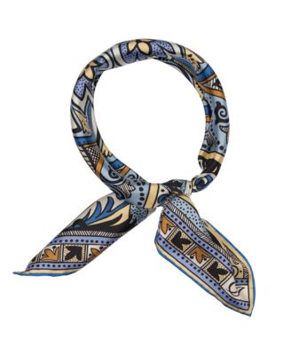 Capri - Hand Rolled Silk Neckerchief for Men