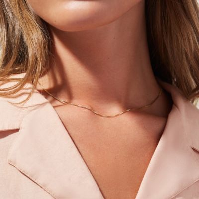 Gold Chain Necklace - Jo