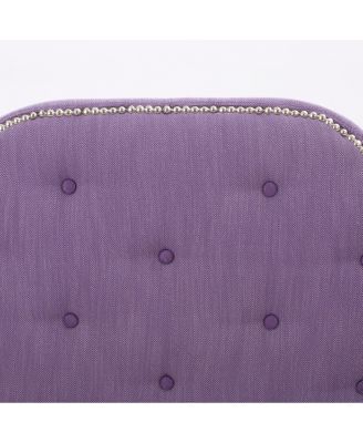 Diamond-Stitched Camelback Headboard With Nailhead Accents