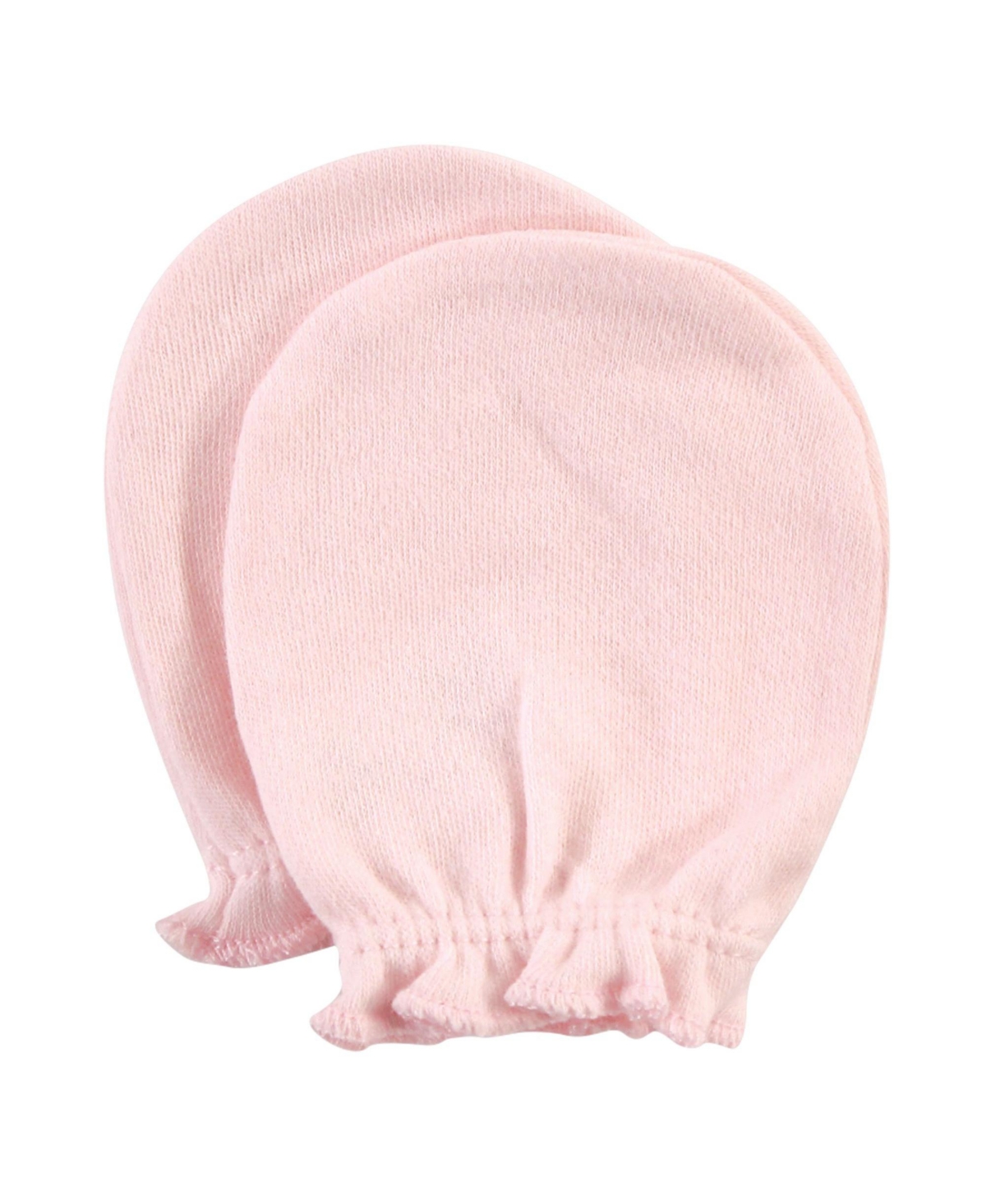 Hudson Baby Baby Girls Hudson Cotton Scratch Mittens, Enchanted Forest, 0-6 Months