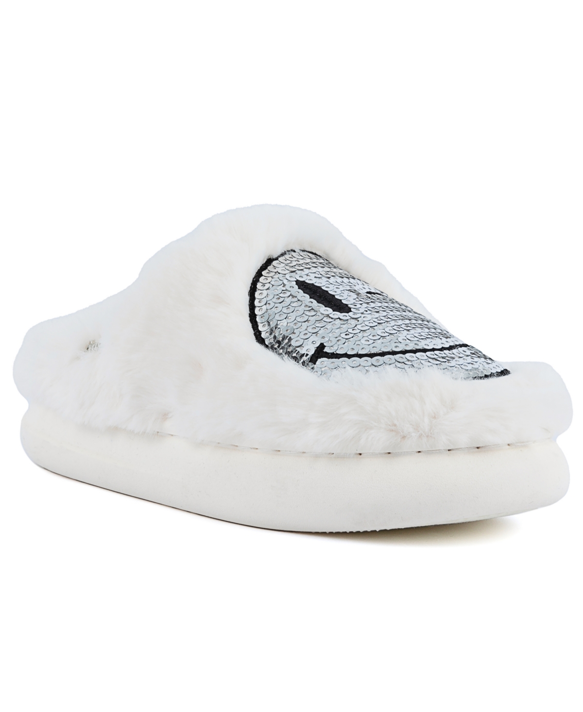 Women's Chills Slip-On Slippers - White/Silver