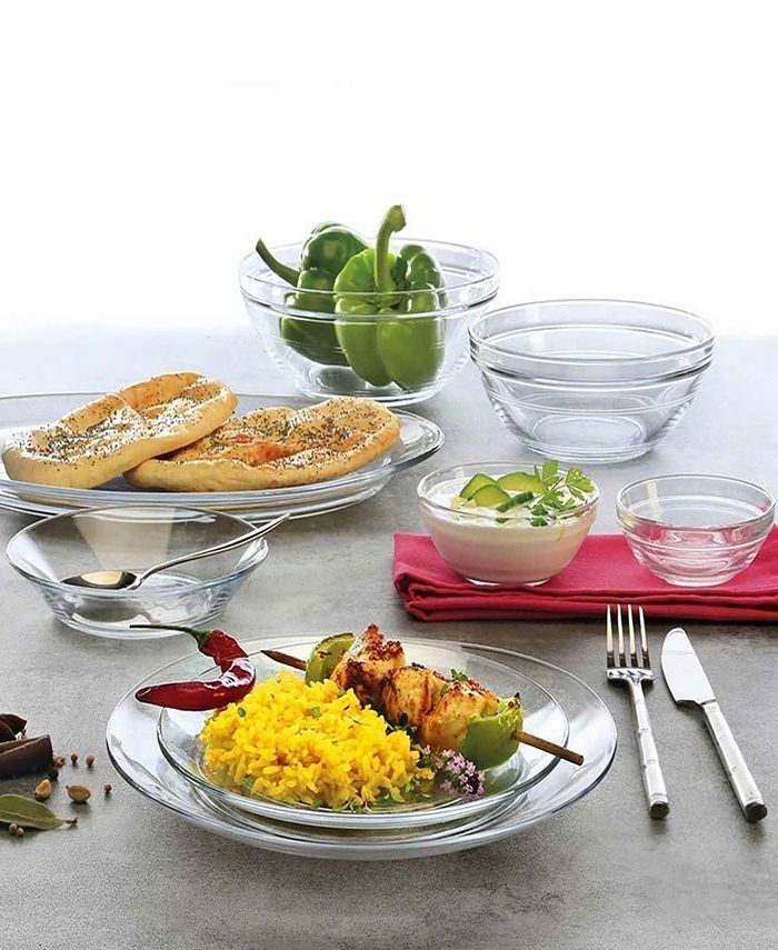 Duralex Lys Dinner Plates, Set of 6 - Brown - No Size