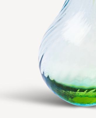 5" Iris Crystal glass Vase