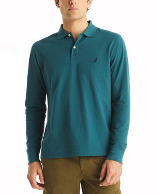 Men s Long Sleeve Deck Polo Shirt