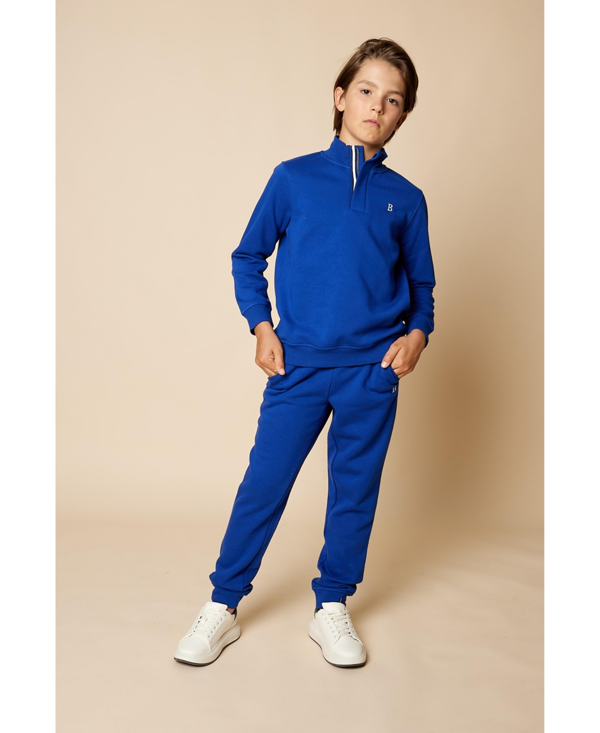 B by Brooks Brothers Big Boys Fleece Sweatpant