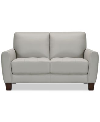 Furniture - Galligher 59" Leather Loveseat