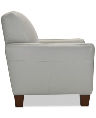 Galligher 59" Leather Loveseat, Created for Macy's