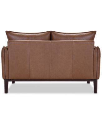 Kettner 58" Leather Loveseat, Created for Macy's