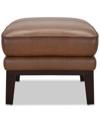 Kettner 32" Leather Ottoman