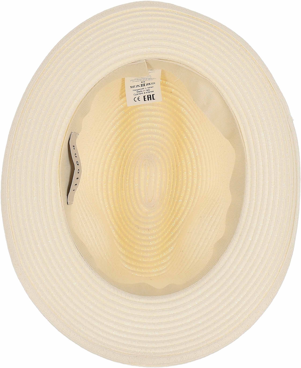Bugatti Packable Fedora Hat - Off White