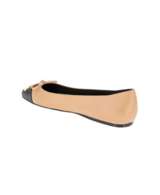 Women's&nbsp;Hartly Square Toe Bow Ballet Flats
