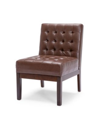 Streamdale Upholstered Waffle-Stitched Contemporary Accent Chair
