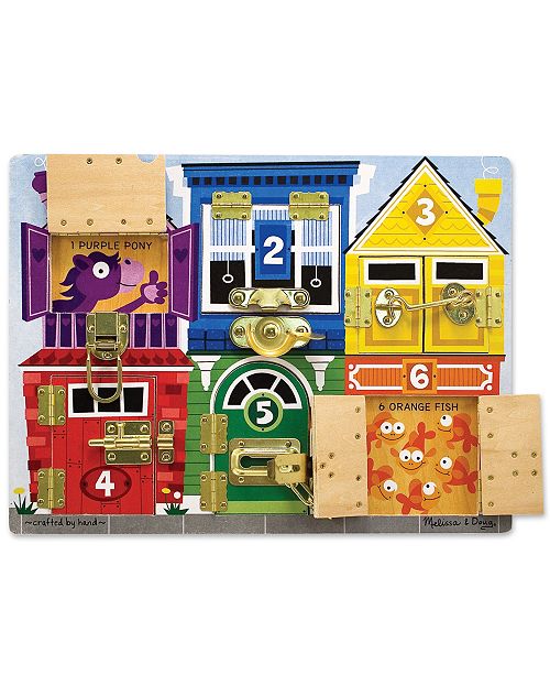 lock board melissa and doug