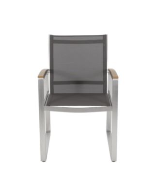 Streamdale Mid-Century Modern Outdoor Dining Chair