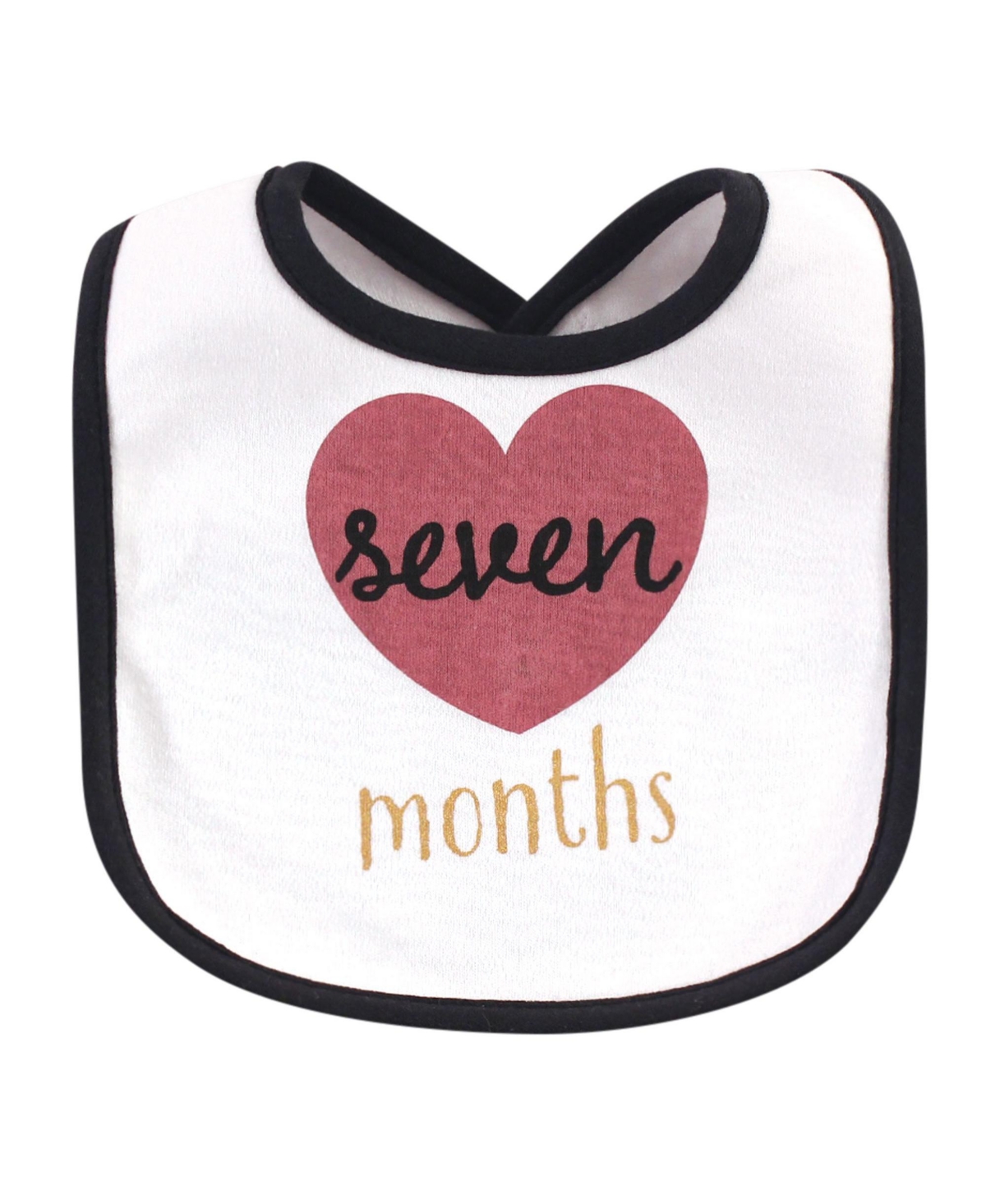 Hudson Baby Infant Girl Cotton Bibs 13pk, Hello World, One Size