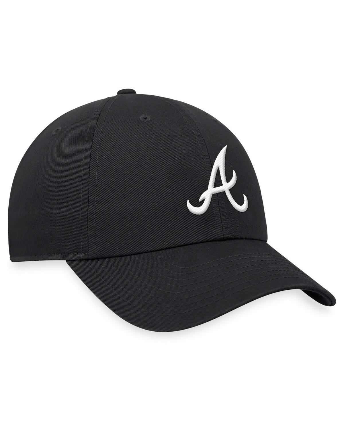 Nike Men'sAtlanta Braves Club Adjustable Hat - Black