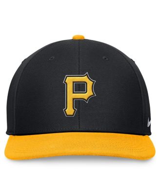 Men's Black/Gold Pittsburgh Pirates Evergreen Two-Tone Snapback Hat